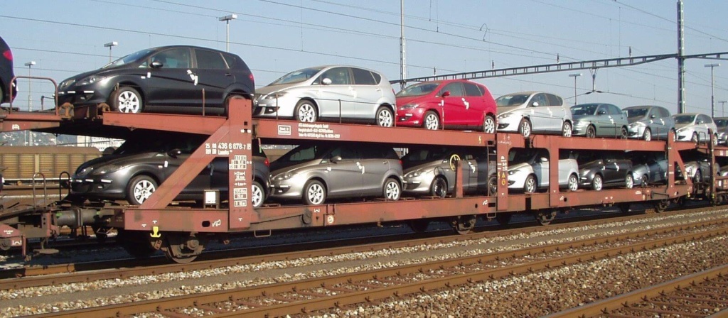 Способы перевозки автомобилей по железной дороге